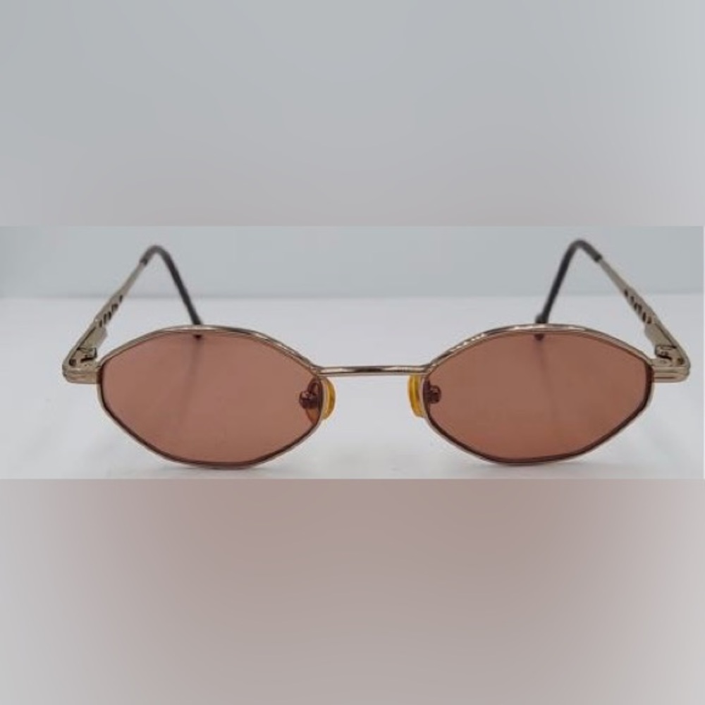 Vintage Boulevard Boutique Smartstreet 4508 Gold Geometric Sunglasses Frames